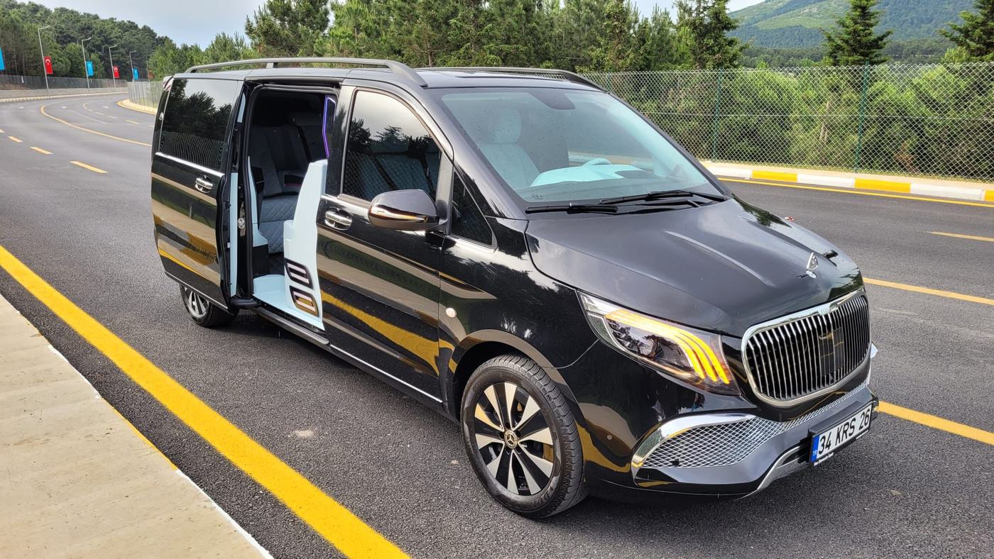 VIP araç yolda